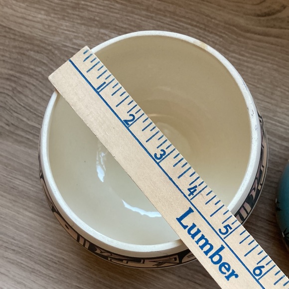 Two Navajo display bowl vase R jones M Kanuho - Picture 8 of 16